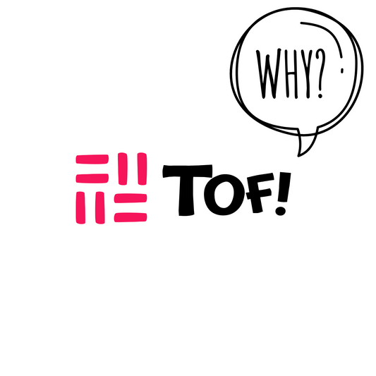 the logo of tof- why tof?